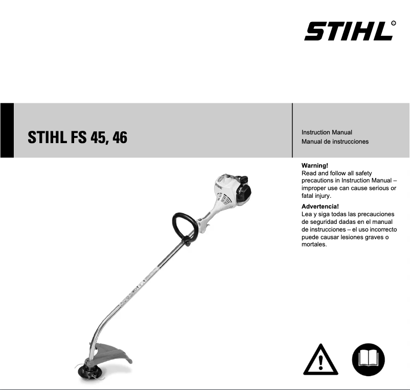 Page 1 de la notice Manuel utilisateur Stihl FS 46