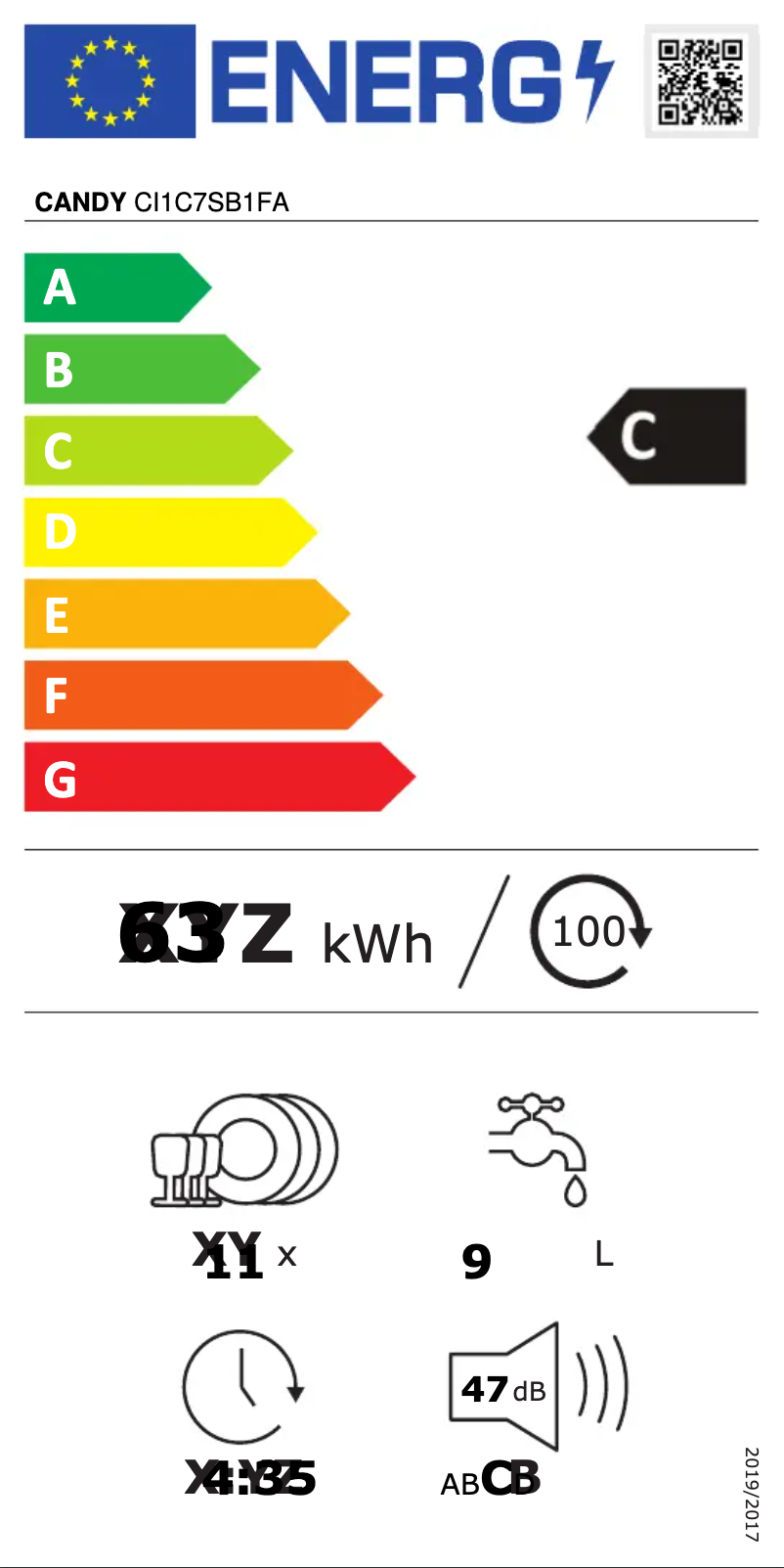 Image de la première page du manuel de l'appareil CI1C7SB1FA