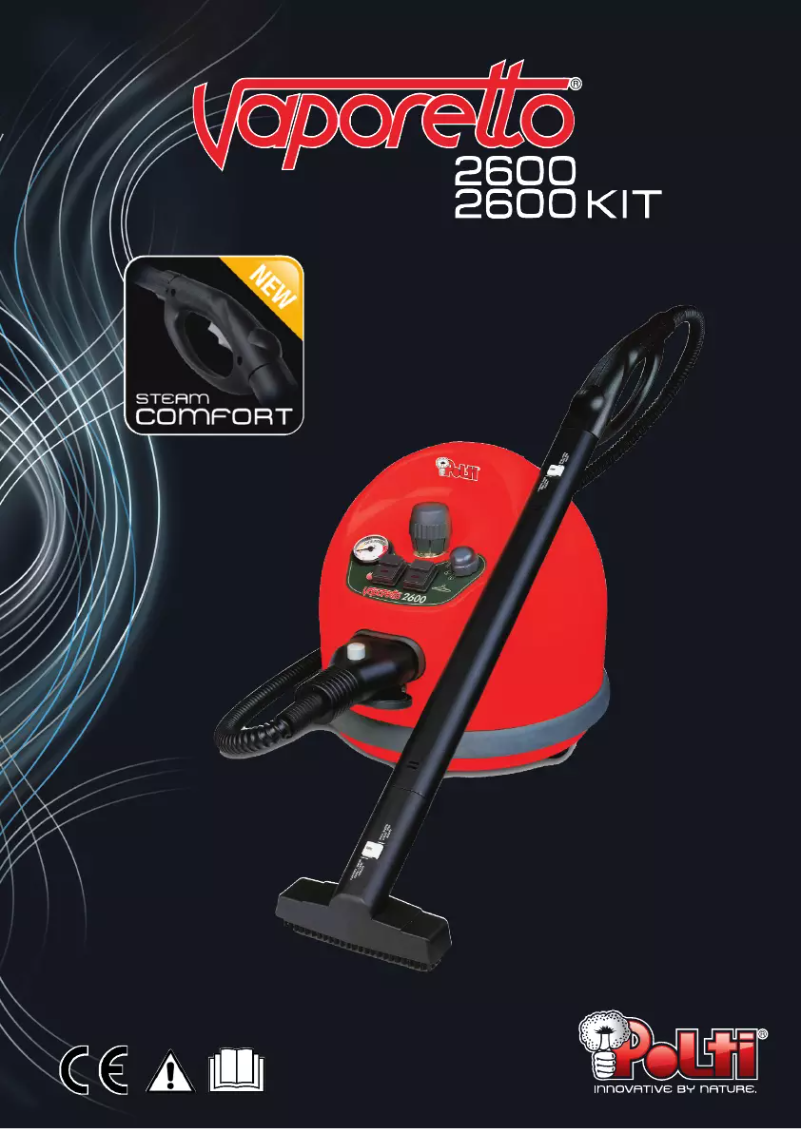 Página 1 del manual Manual de usuario Polti Vaporetto 2600
