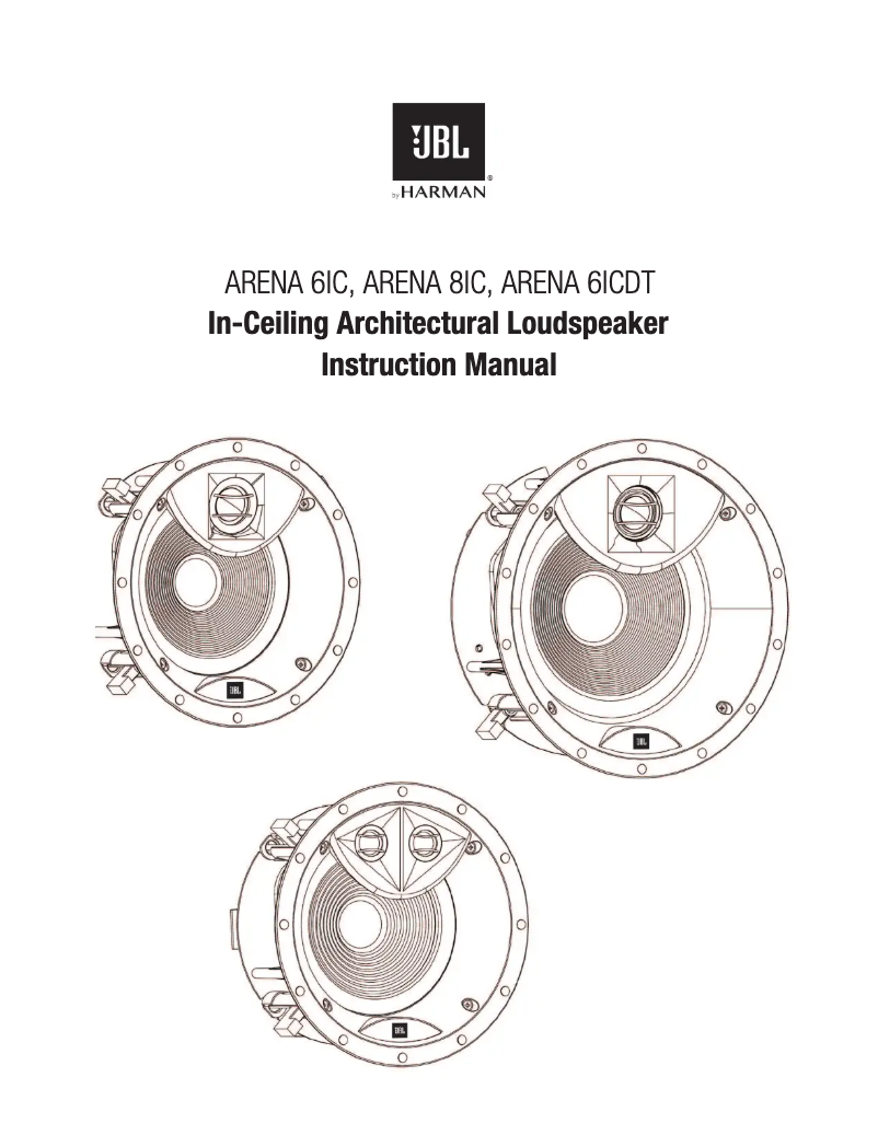 Image de la première page du manuel de l'appareil Arena 6ICDT