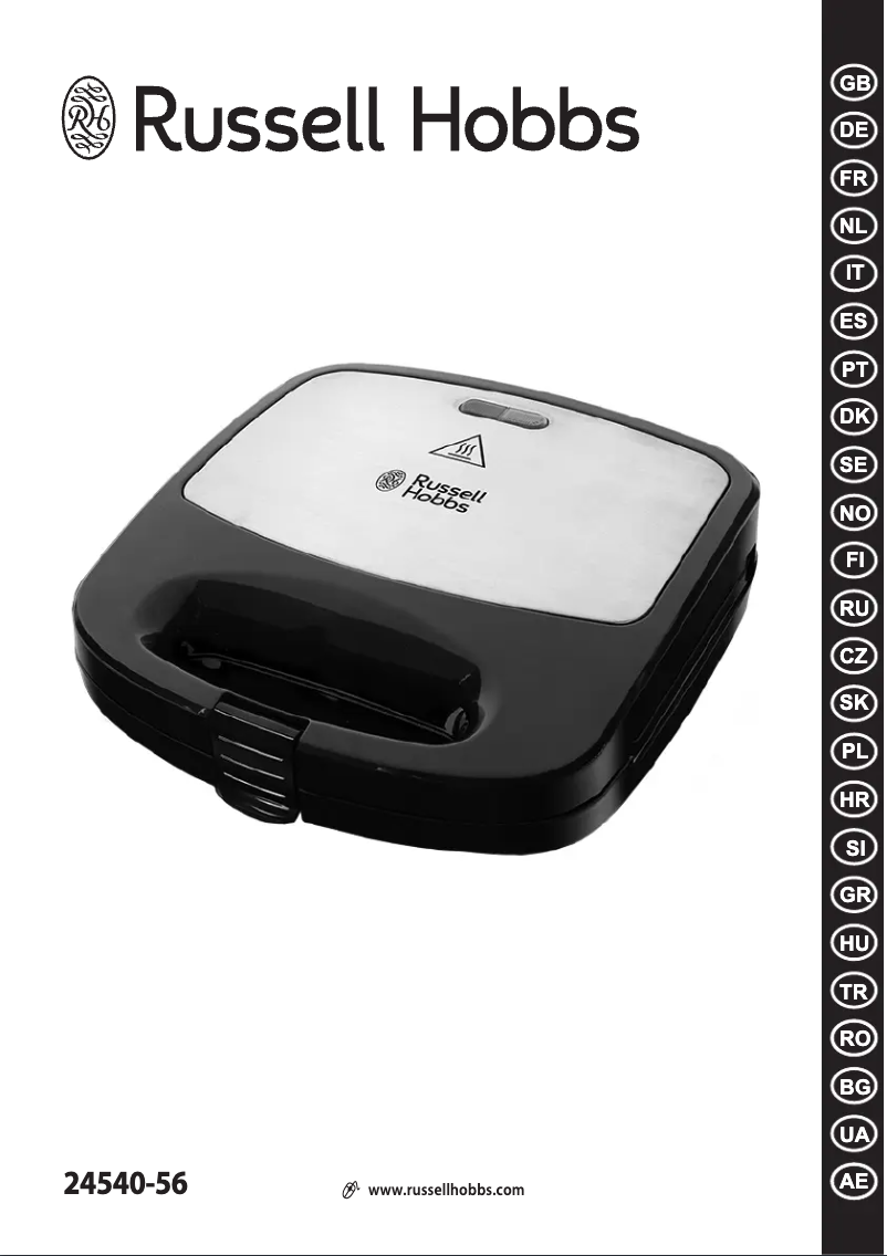 Page n°1 - Manuel utilisateur Russell Hobbs Fiesta 24540-56