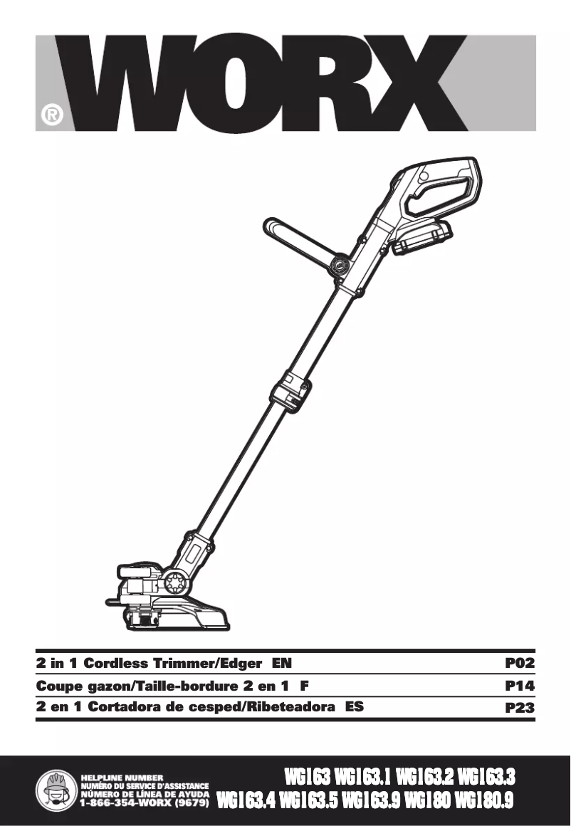 Image de la première page du manuel de l'appareil WG916