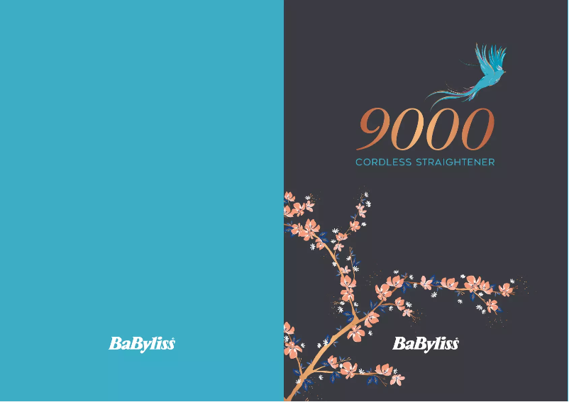 Page 1 de la notice Manuel utilisateur BaByliss Cordless 9000RU
