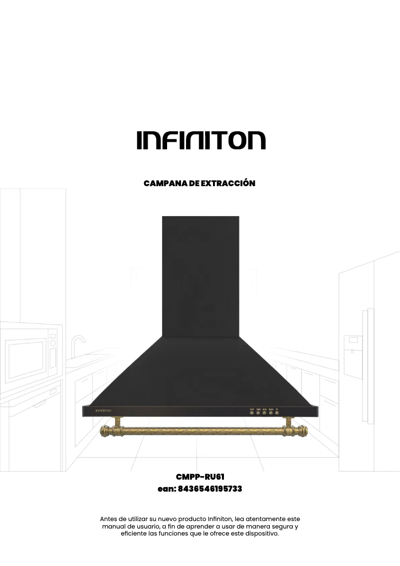 Page 1 de la notice Manuel utilisateur Infiniton CMPP-RU61