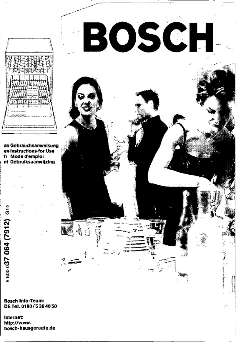 Image de la première page du manuel de l'appareil SGS4662EU