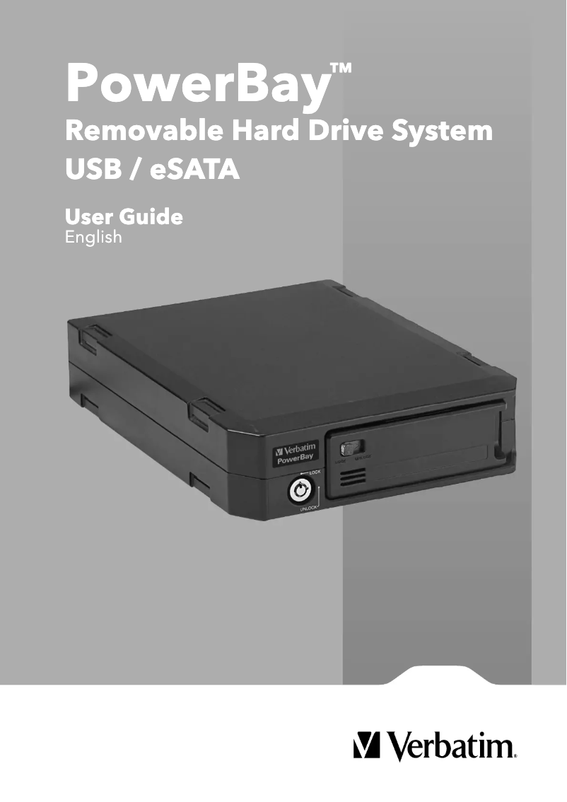 First page image of the manual for PowerBay
