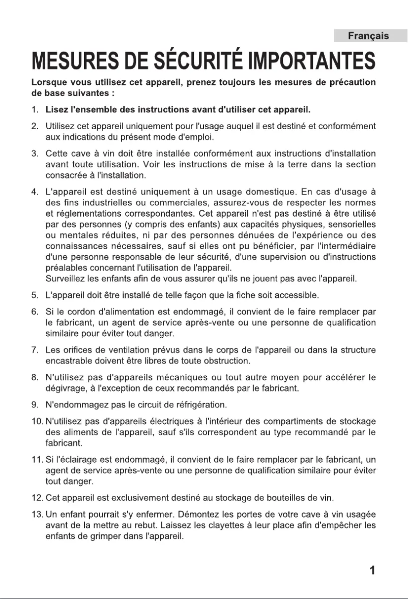 Page n°1 - Manuel utilisateur Haier WS30GA