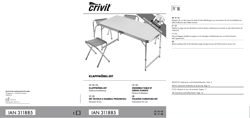 Image de la première page du manuel de l'appareil IAN 331811