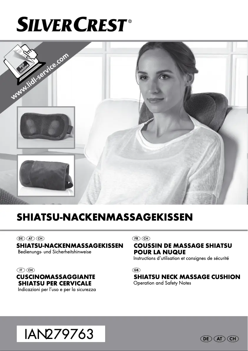 Page 1 de la notice Manuel utilisateur SilverCrest IAN 279763