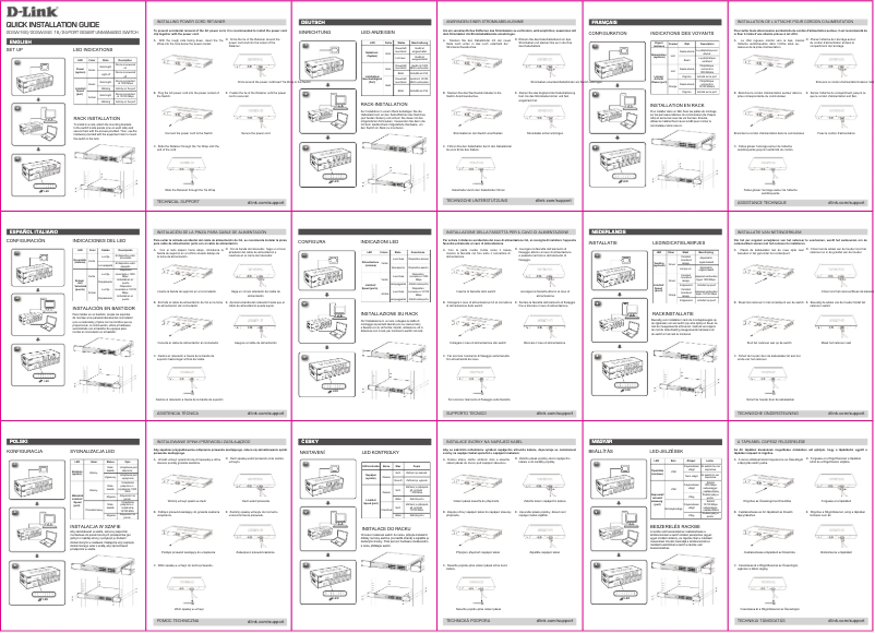 Page n°1 - Manuel utilisateur D-Link GO-SW-24G