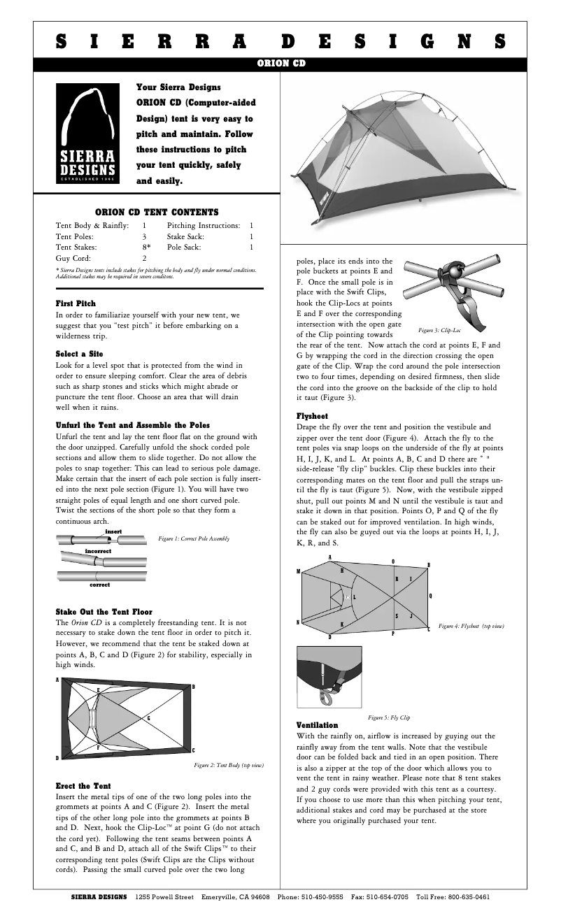 Imagen de la primera página del manual del dispositivo Orion CD