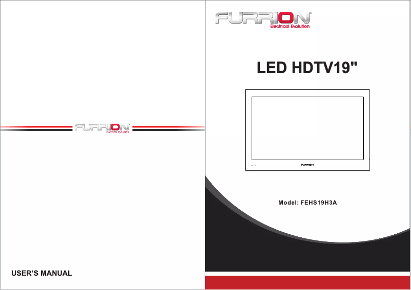 Página 1 del manual Manual de usuario Furrion FEHS19H3A