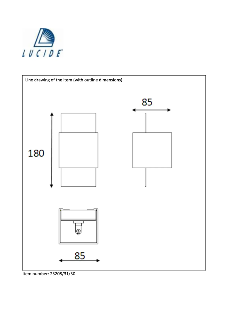 Image de la première page du manuel de l'appareil Cubo