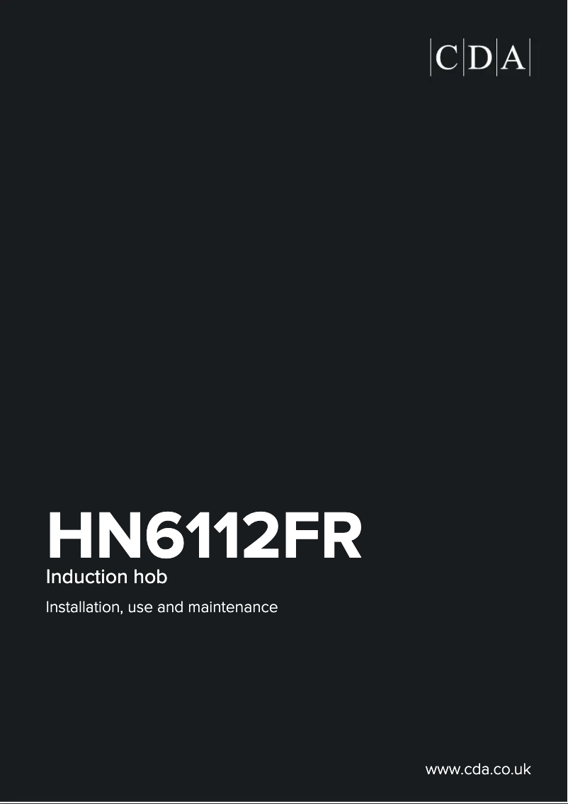 Page 1 de la notice Manuel utilisateur CDA HN6112FR