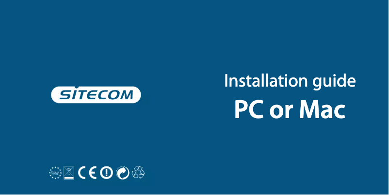 Page 1 de la notice Manuel utilisateur Sitecom WLX-5100