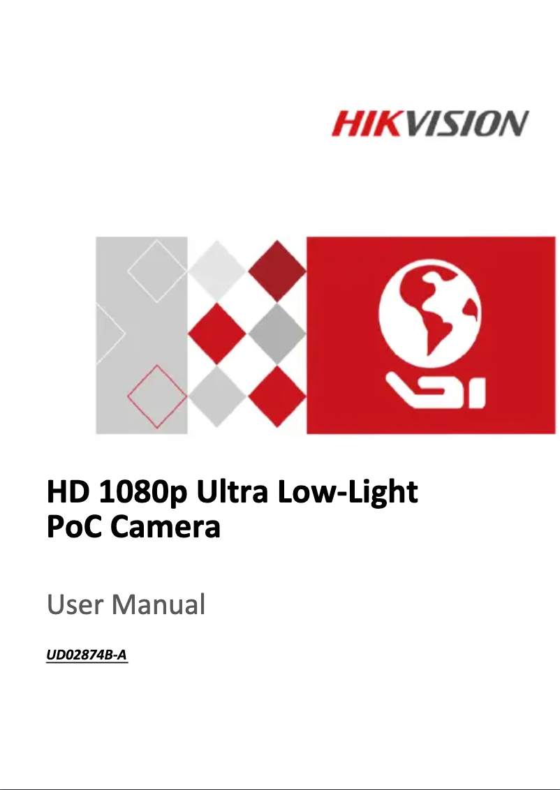 Página 1 del manual Manual de usuario Hikvision DS-2CC12D9T
