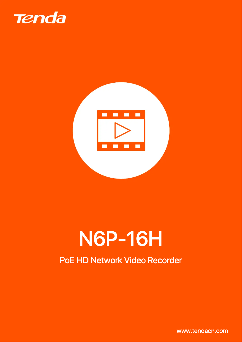 Image de la première page du manuel de l'appareil N6P-16H