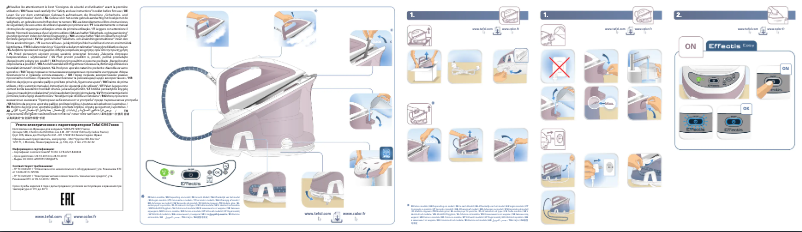 Page 1 de la notice Manuel utilisateur Tefal Effectis Easy GV6760