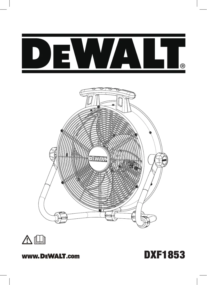 Image de la première page du manuel de l'appareil DXF1853