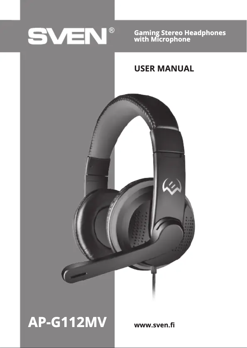 Image de la première page du manuel de l'appareil AP-G112MV