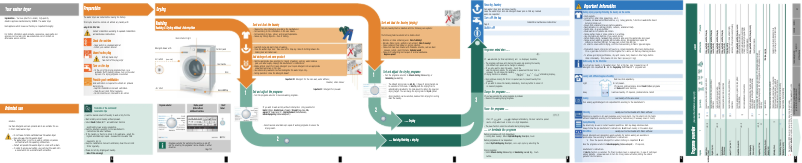Image de la première page du manuel de l'appareil WD14H540DN