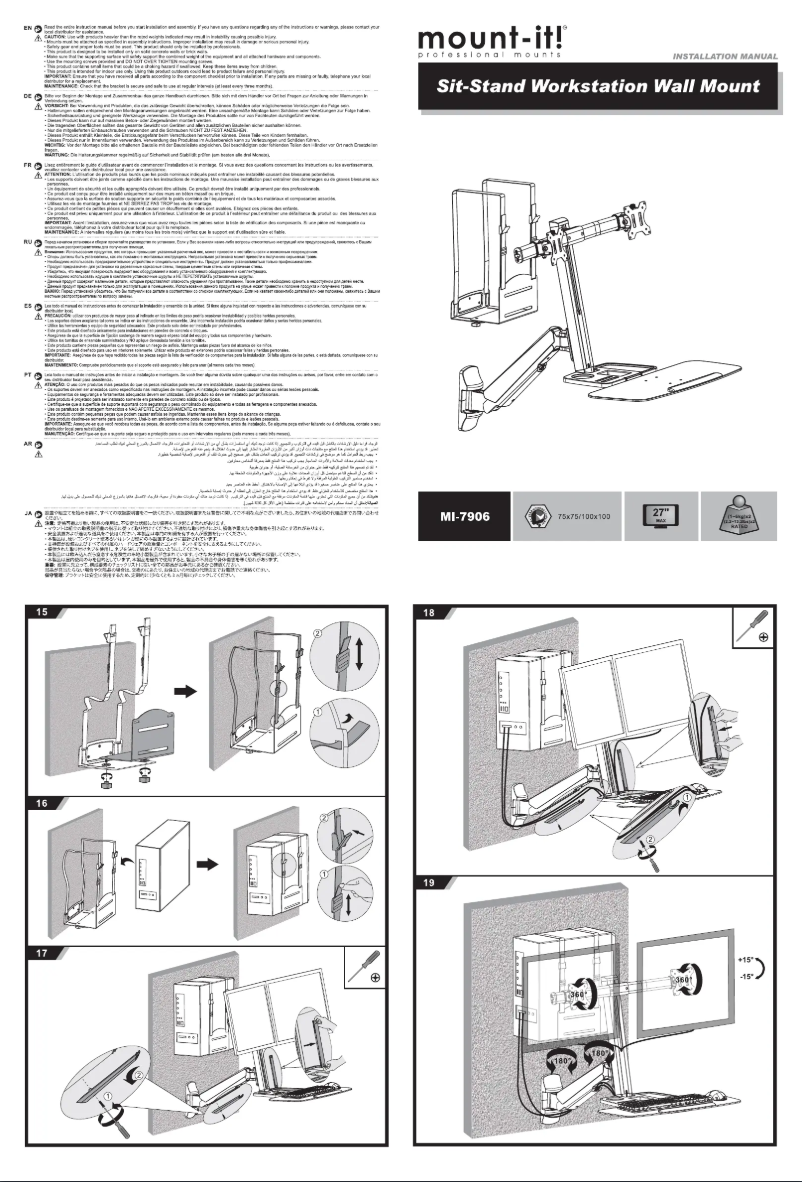 Image de la première page du manuel de l'appareil MI-7906