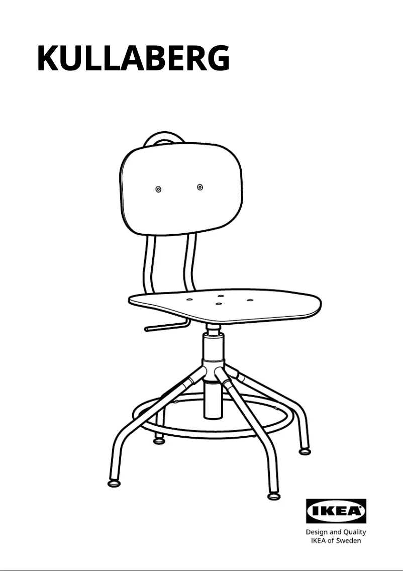 Image de la première page du manuel de l'appareil KULLABERG 103.203.41