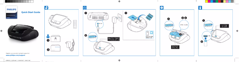 Image de la première page du manuel de l'appareil AZB1839