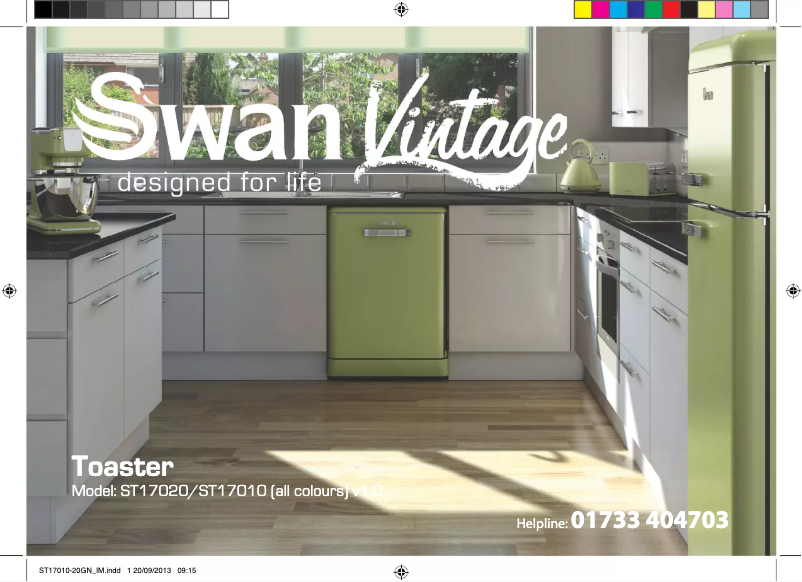 Page 1 de la notice Manuel utilisateur Swan ST17010GRN