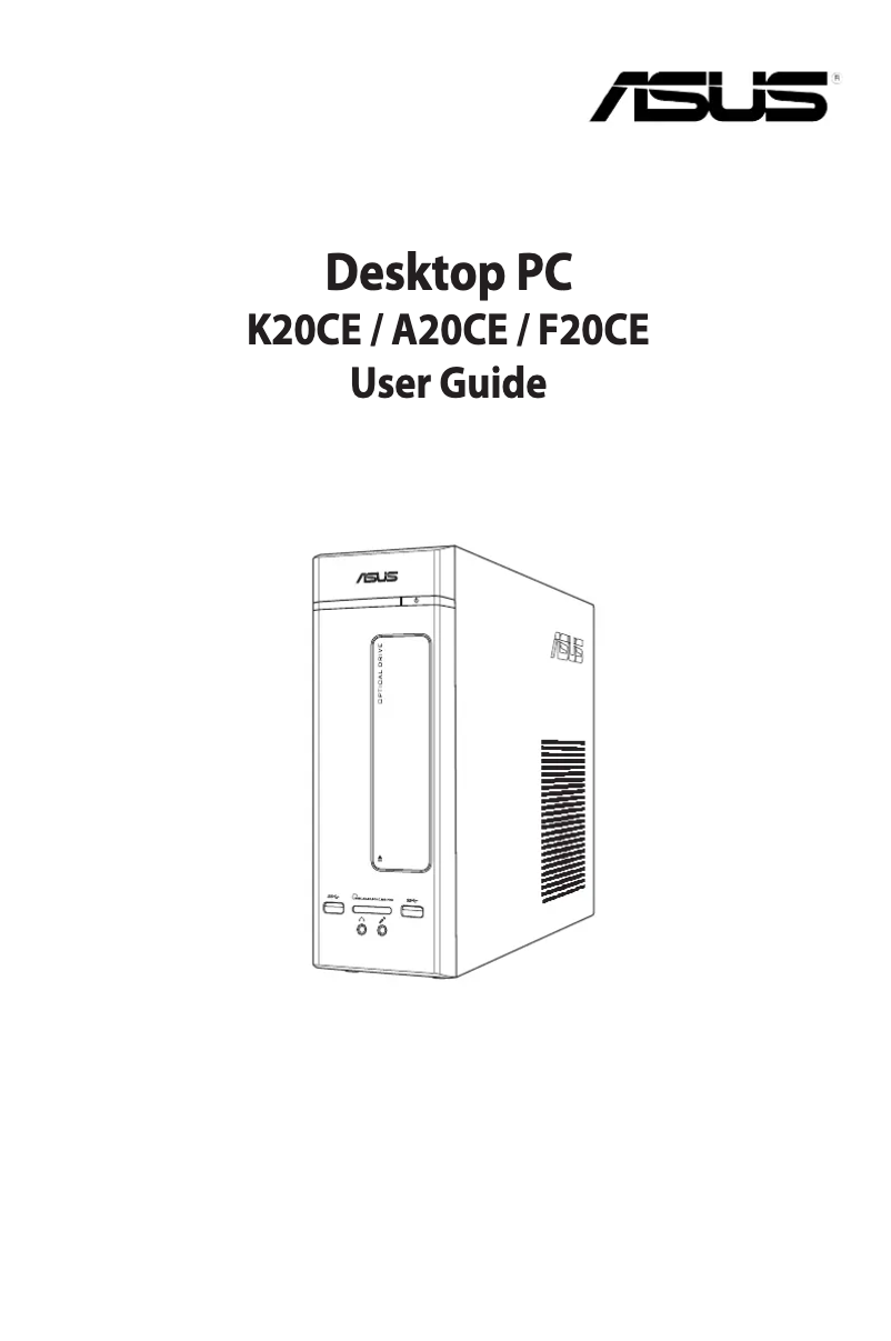 Image de la première page du manuel de l'appareil K K20CE-KR005D PC