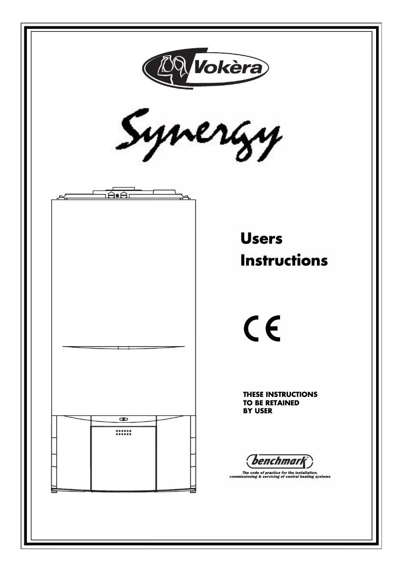 Image de la première page du manuel de l'appareil Synergy