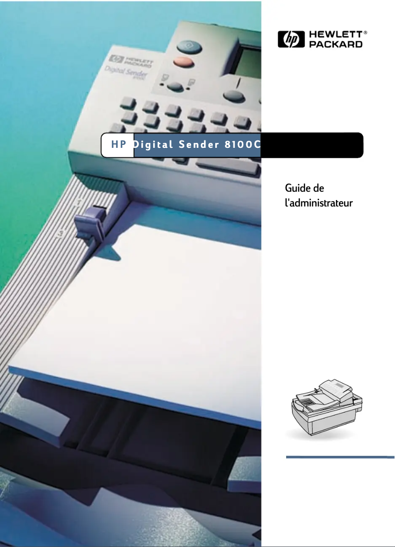 Page n°1 - Manuel utilisateur HP Digital Sender 8100c
