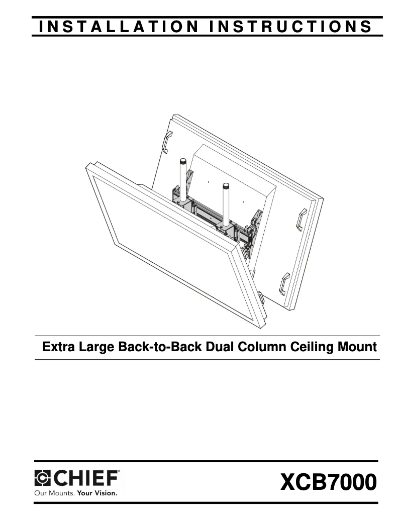 Image de la première page du manuel de l'appareil XCB7000