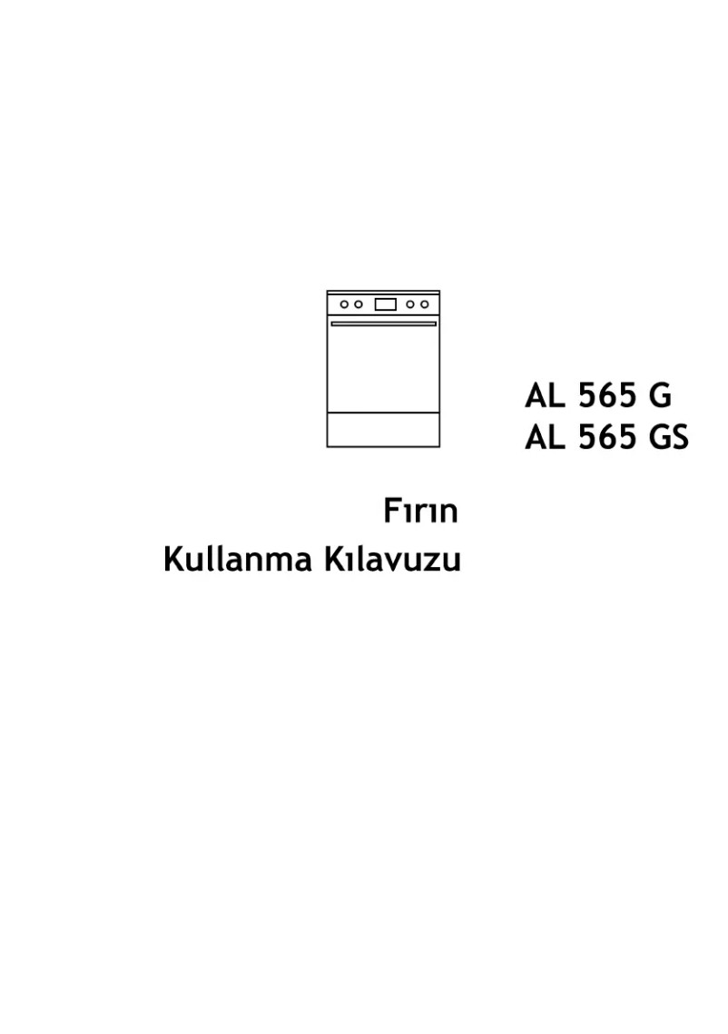 Page n°1 - Manuel utilisateur Altus AL 565 G