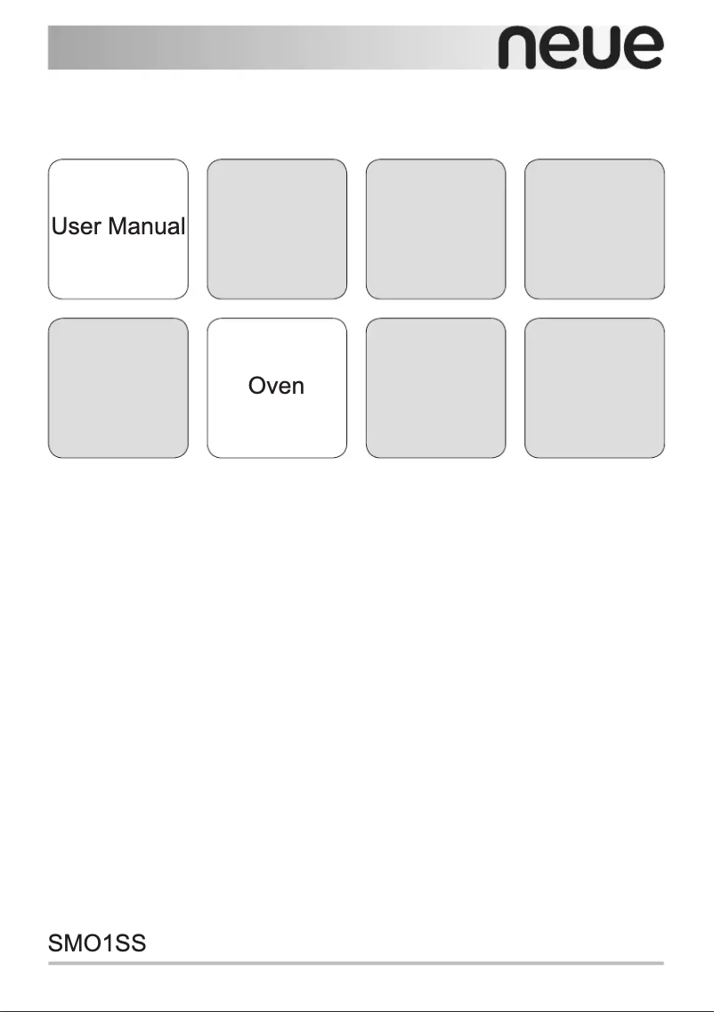 Page 1 de la notice Manuel utilisateur Neue SMO1SS