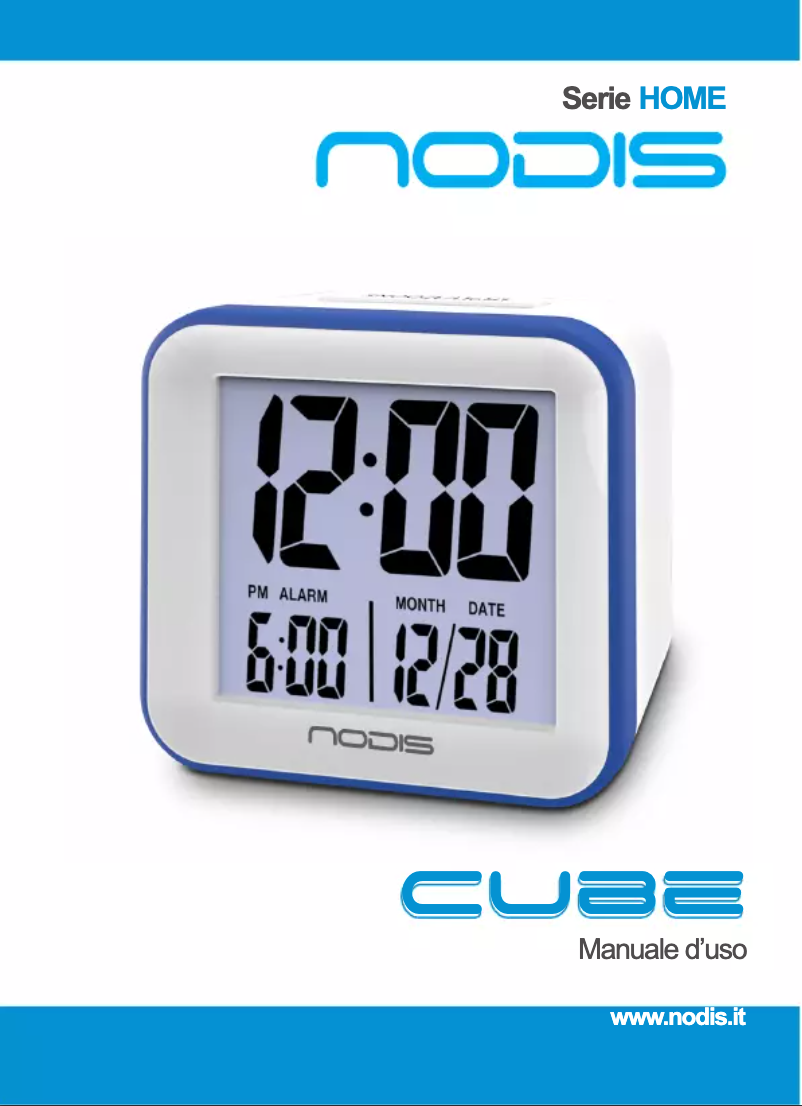 Page 1 de la notice Manuel utilisateur Nodis Cubo NT-CL06G