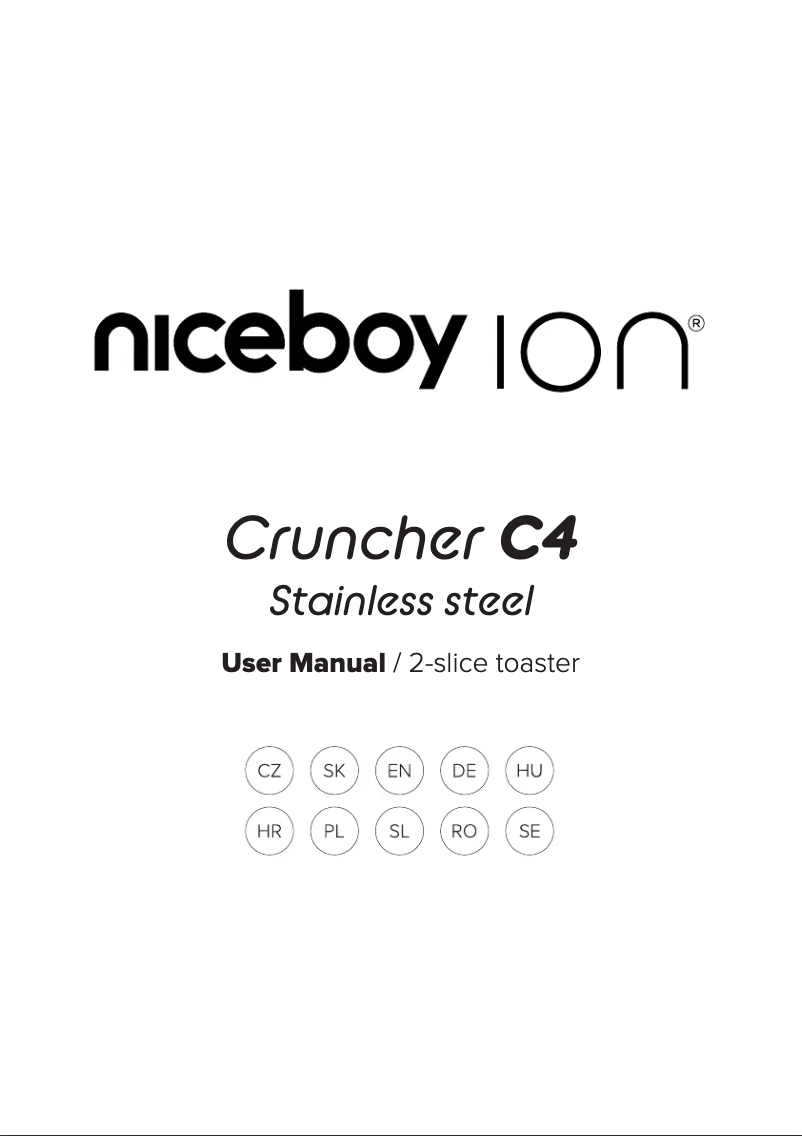 Page n°1 - Manuel utilisateur Niceboy ION Cruncher C4