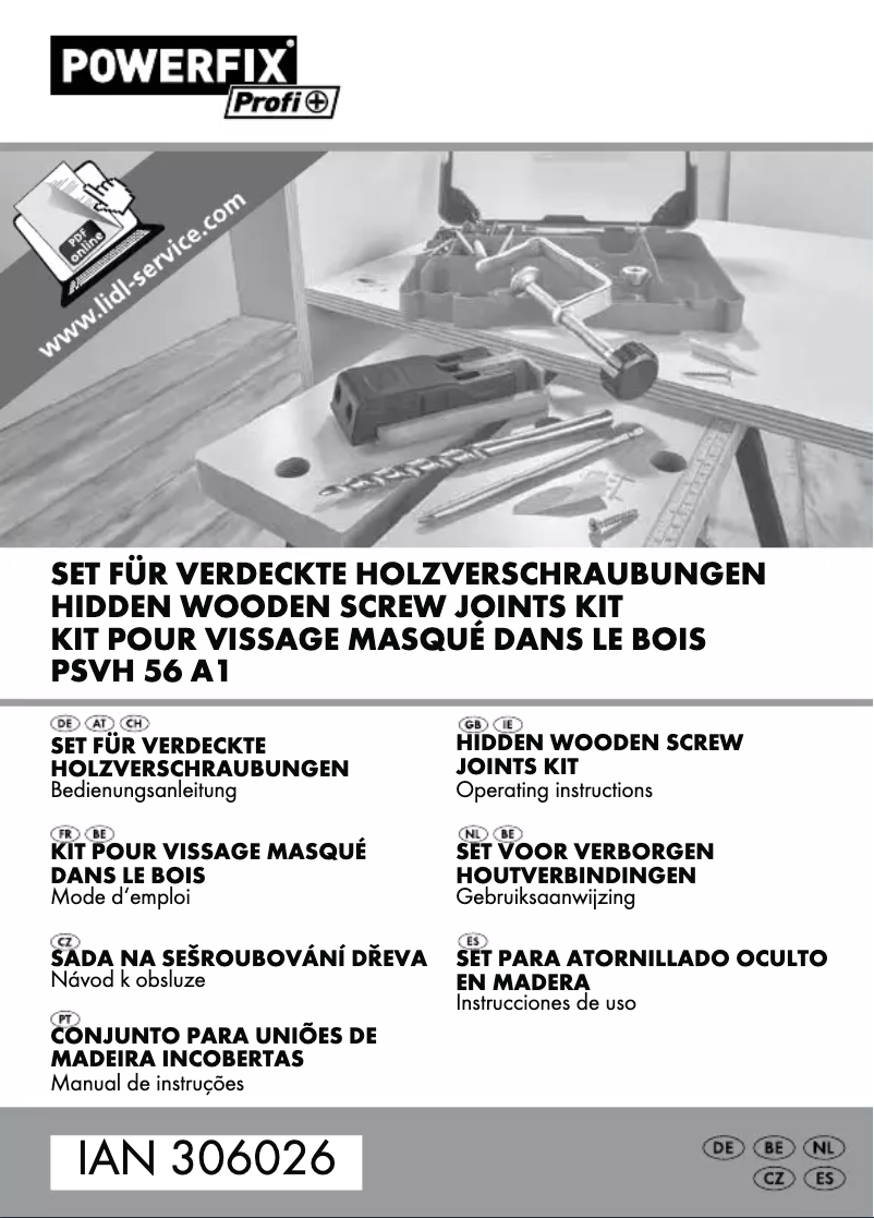 Page n°1 - Manuel utilisateur Powerfix PSVH 56 A1