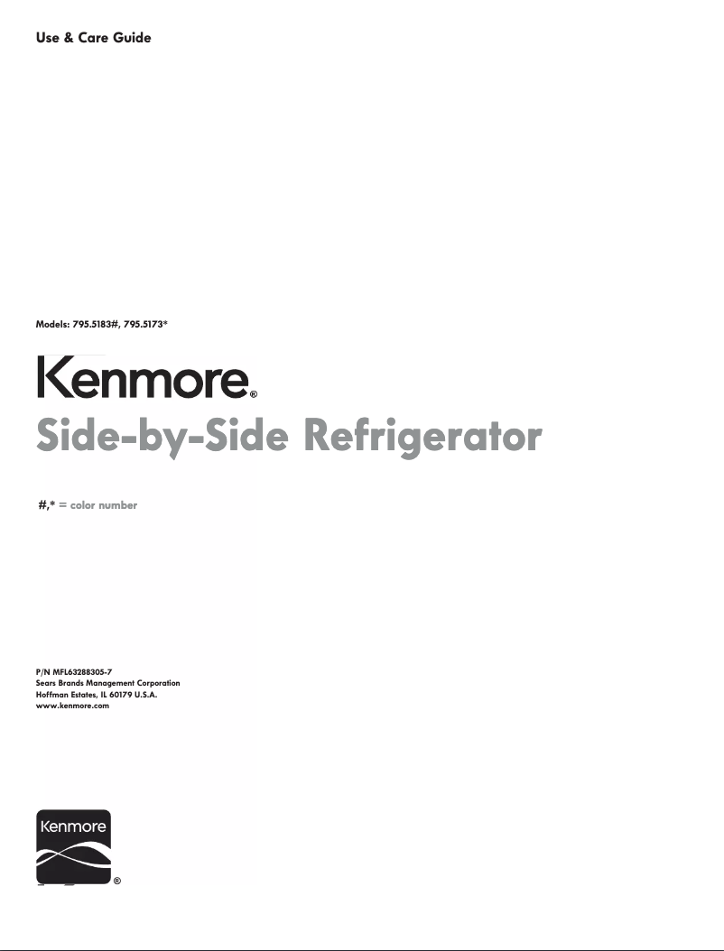 Image de la première page du manuel de l'appareil 795.51737