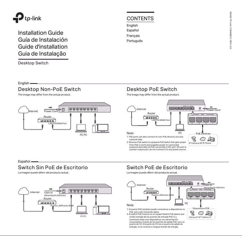 Page 1 de la notice Mode d'emploi TP-Link LiteWave LS1008G