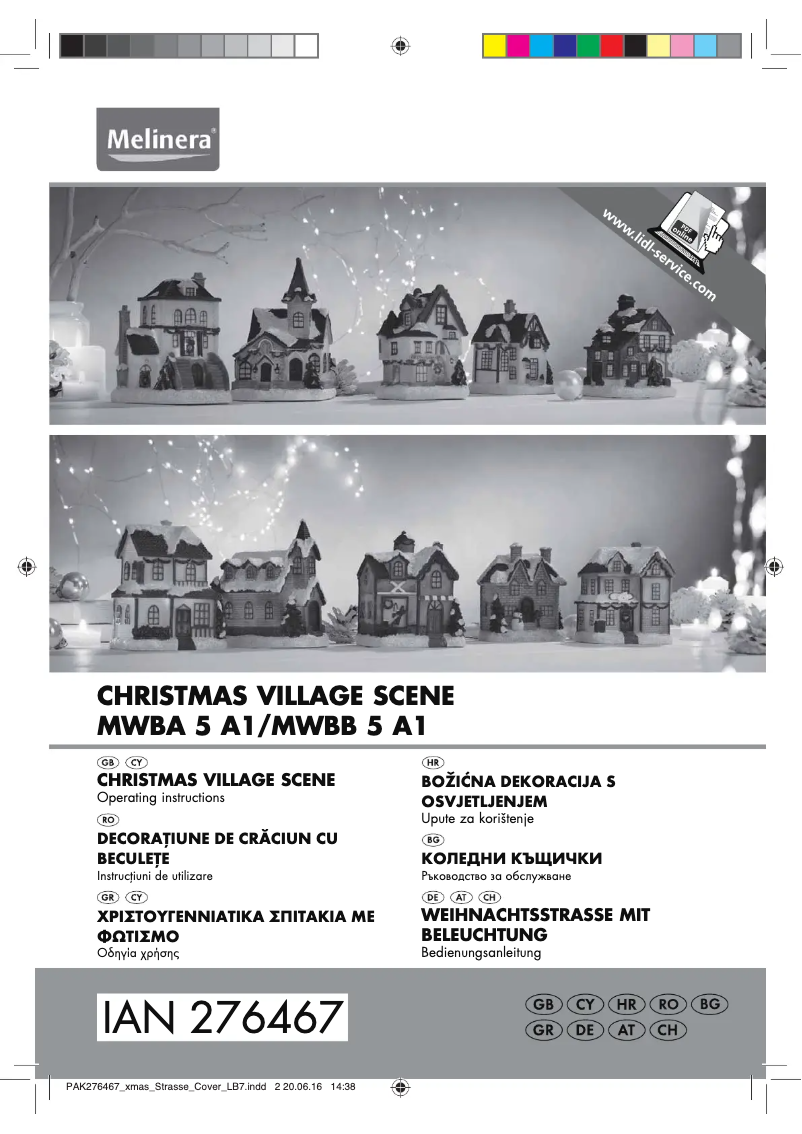 Page 1 de la notice Manuel utilisateur Melinera MWBB 5 A1