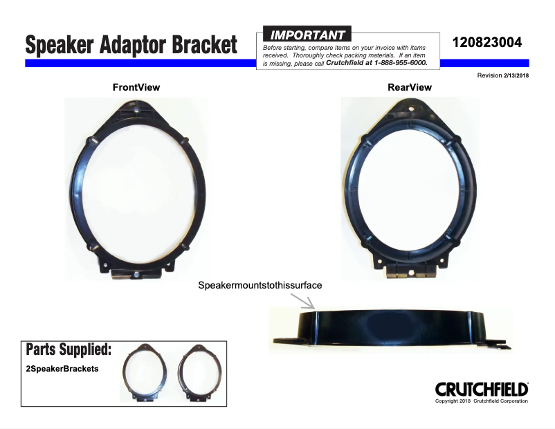Page n°1 - Manuel utilisateur Metra 82-3004