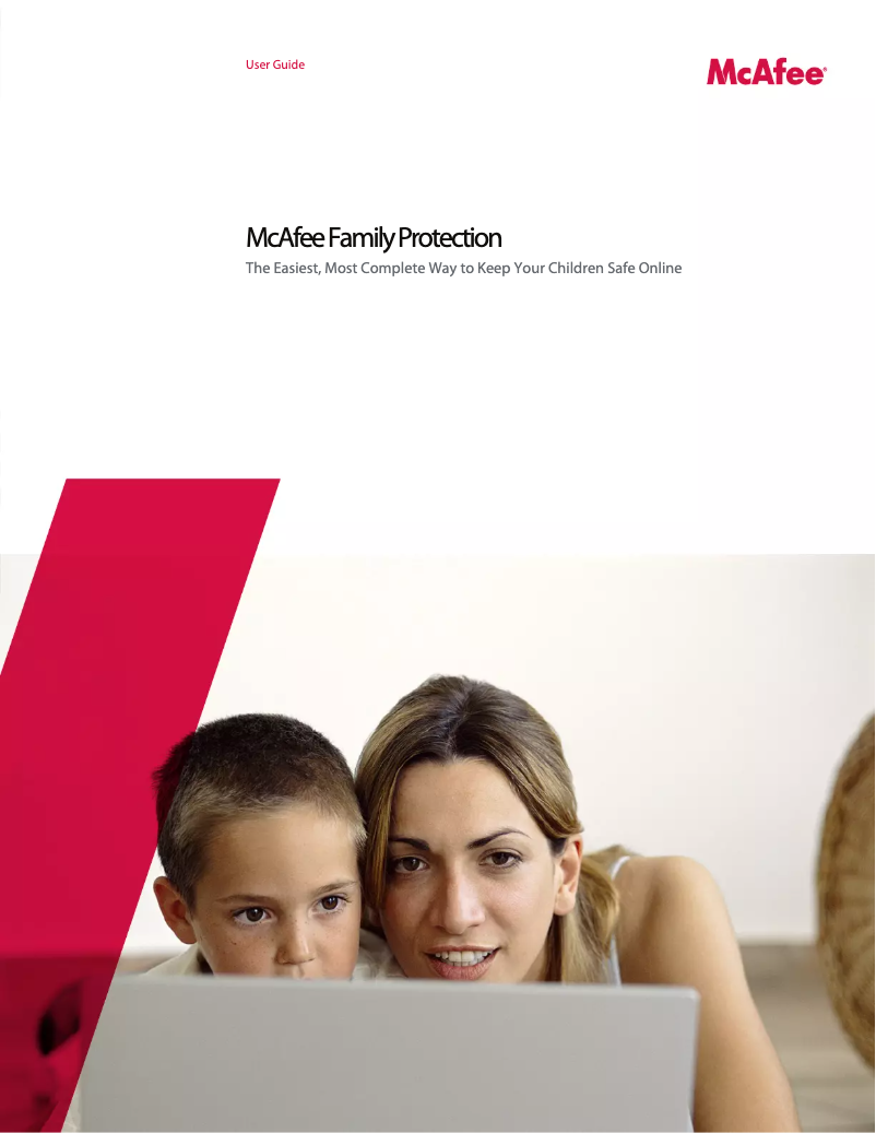 Page 1 de la notice Manuel utilisateur McAfee Family Protection