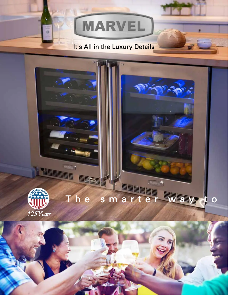 Page 1 de la notice Manuel utilisateur Marvel ML15WSG2LS