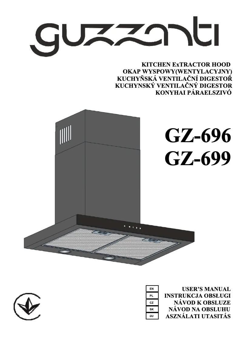 Image de la première page du manuel de l'appareil GZ-696