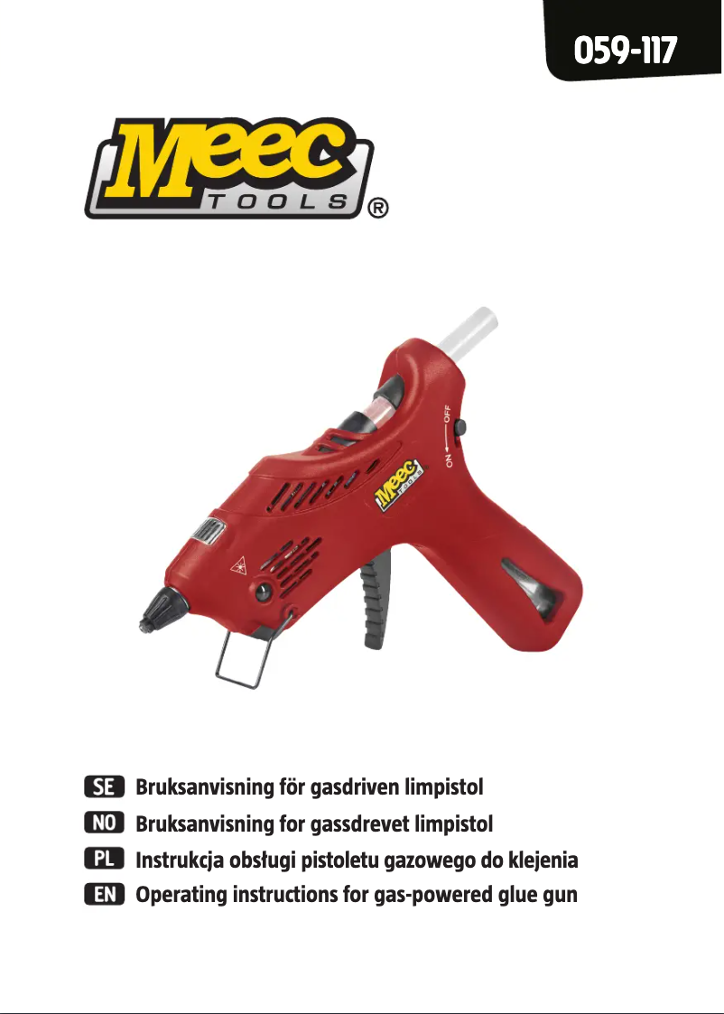 Page 1 de la notice Manuel utilisateur Meec Tools 059-117