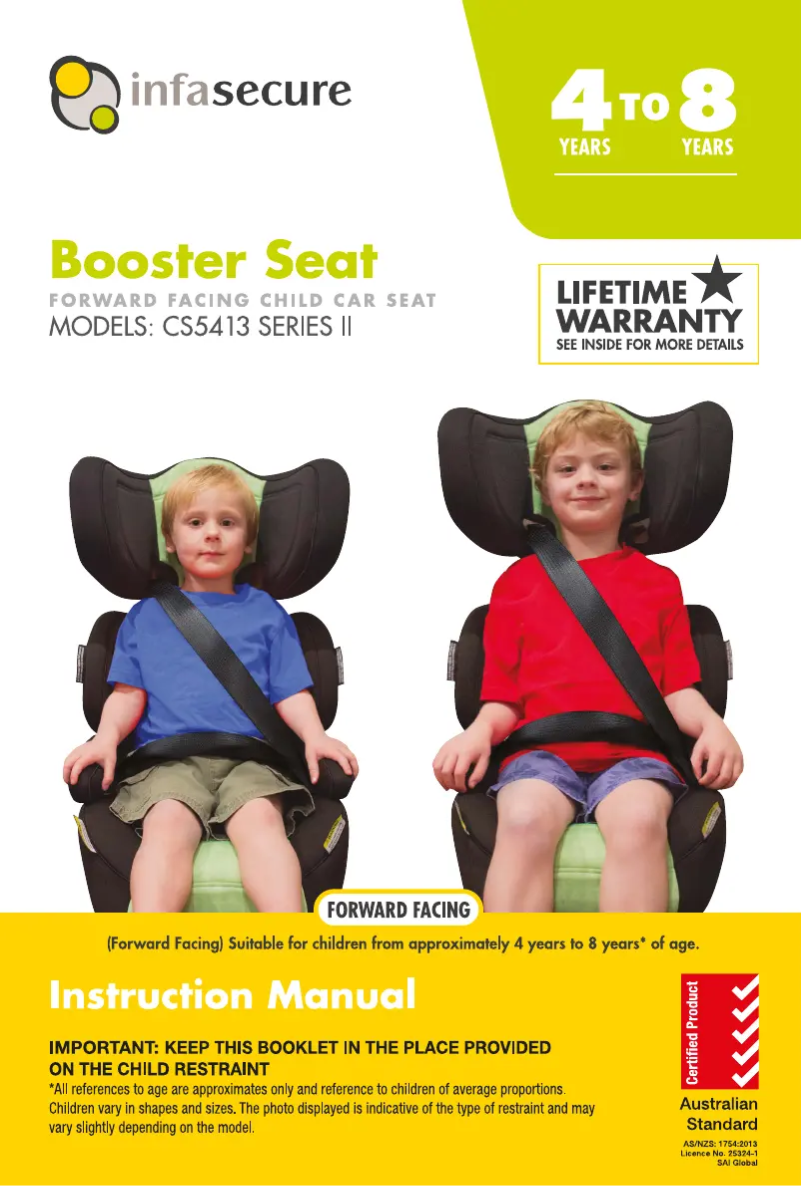 Page 1 de la notice Manuel utilisateur InfaSecure Vario II Element