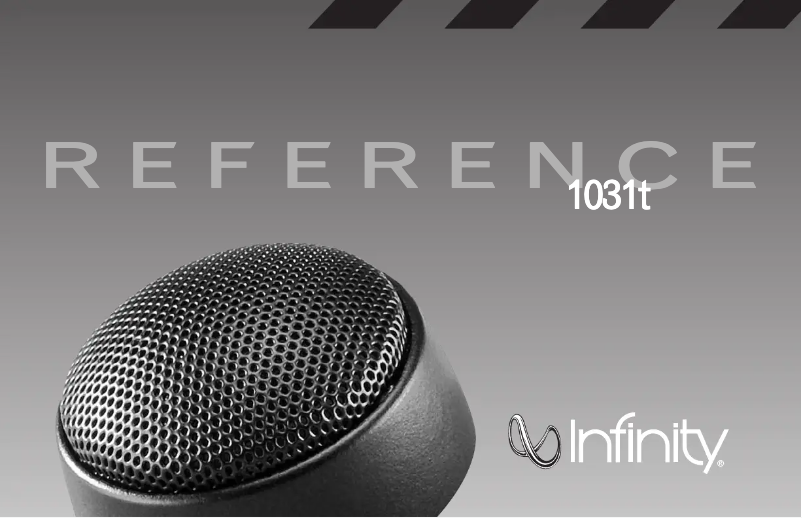 Página 1 del manual Manual de usuario Infinity 1031t