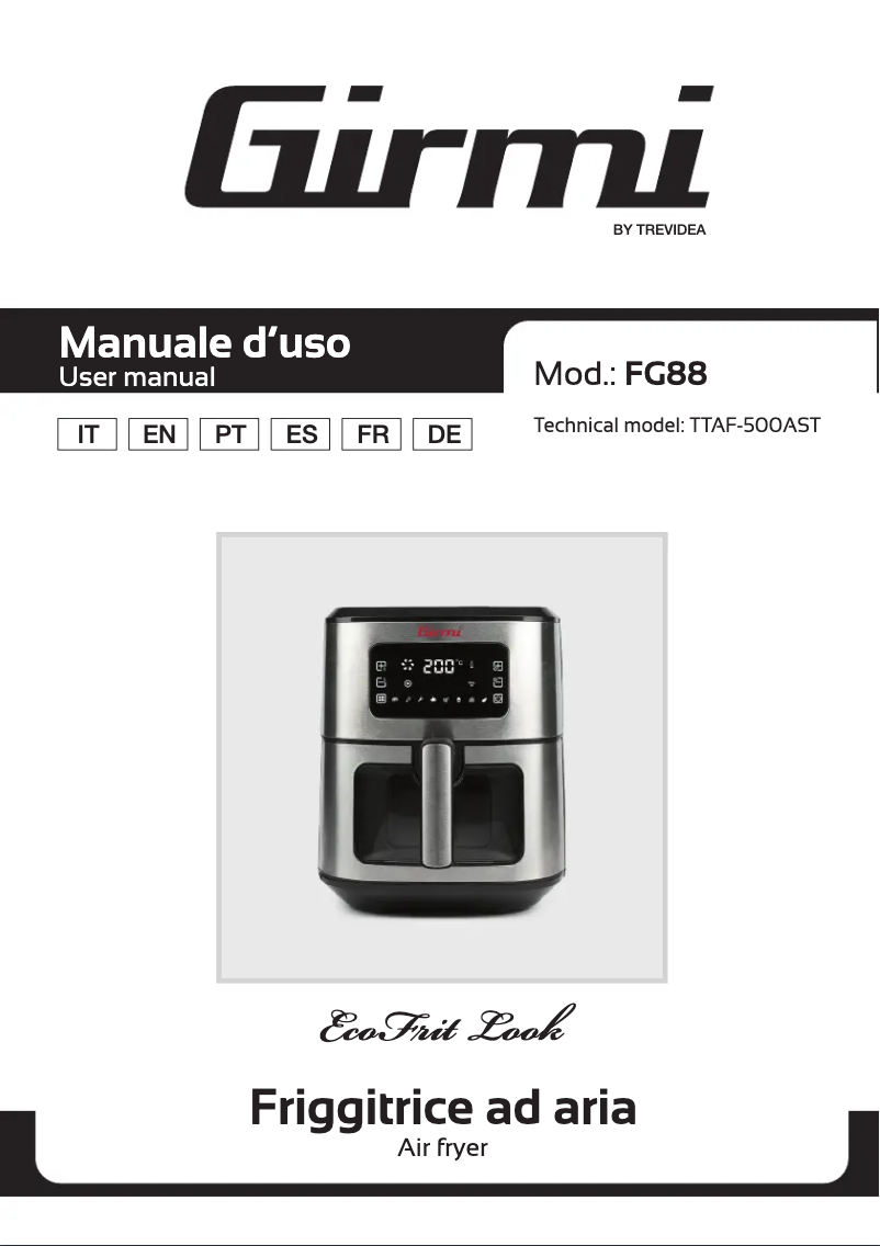 Page n°1 - Manuel utilisateur Girmi FG88