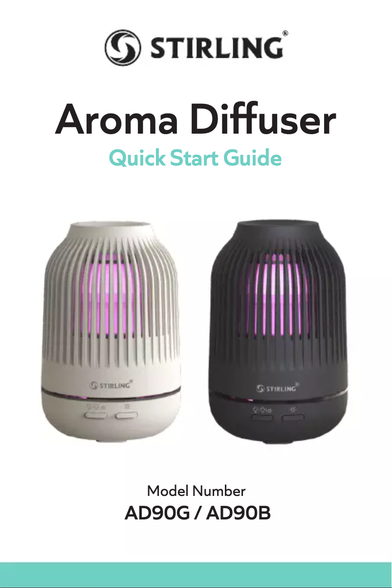 Page n°1 - Guide de démarrage rapide Stirling AD90G